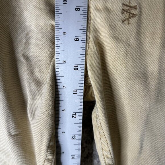 Ksubi Tsubi Jeans Mens 32 Beige Tan Slim Fit 5 Pocket Denim Pants Casual - Picture 3 of 7